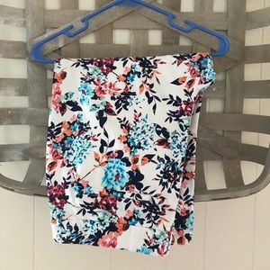St Johns Bay Floral Summer Crop Pants